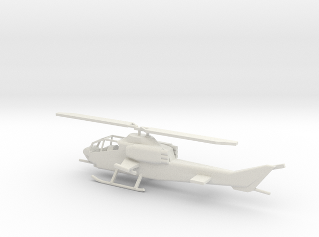 1/87 Scale Cobra AH-1W  in White Natural Versatile Plastic