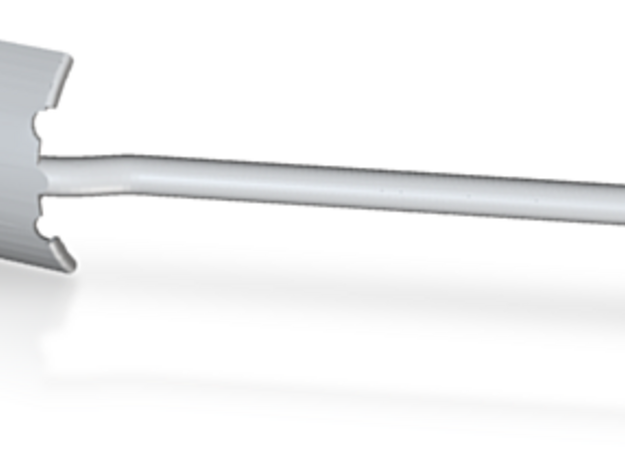Shovel 1:8 scale in Tan Fine Detail Plastic
