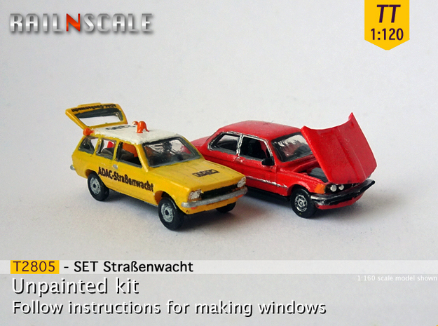 SET Straßenwacht (TT 1:120) in Smooth Fine Detail Plastic