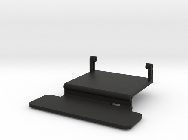 Brazin Hi-Low Chassis Electronics Tray in Black Natural Versatile Plastic