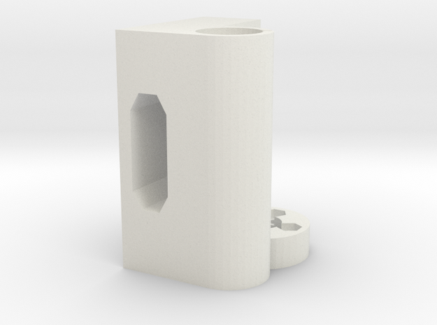 X-right for i3 3d printer clone in White Natural Versatile Plastic
