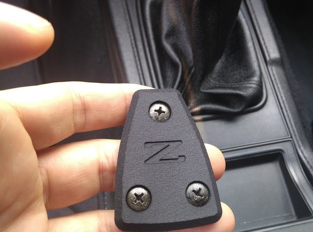 Rear View Mirror Cap (Delete) for Z31 in Black Natural Versatile Plastic