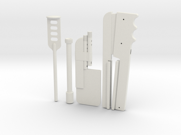 ESB Shin Tools in White Natural Versatile Plastic