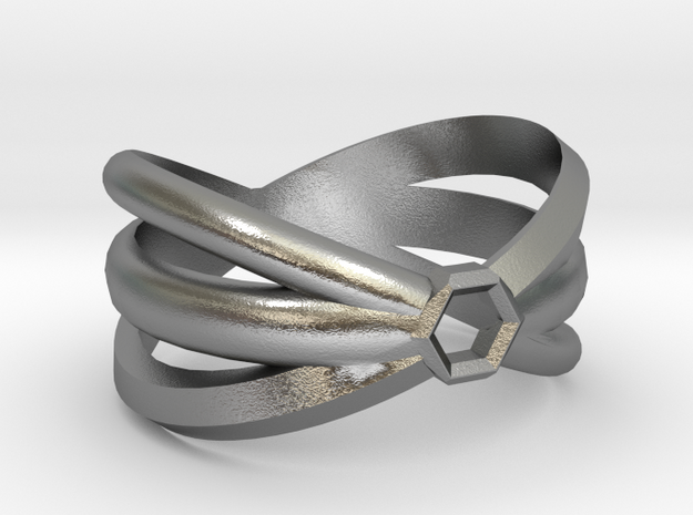Friendship Ring in Natural Silver