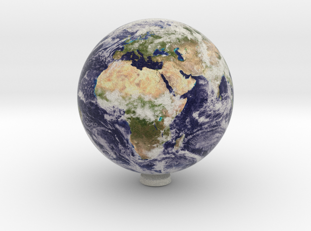 Earth 1:250 million in Full Color Sandstone