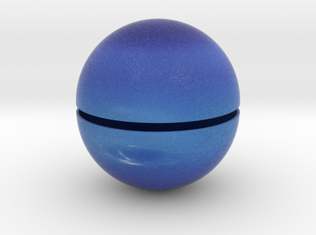 Neptune (Bifurcated) 1:250 million in Full Color Sandstone
