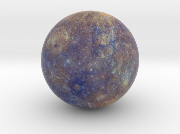 Mercury, Enhanced Color 1:250 million in Full Color Sandstone