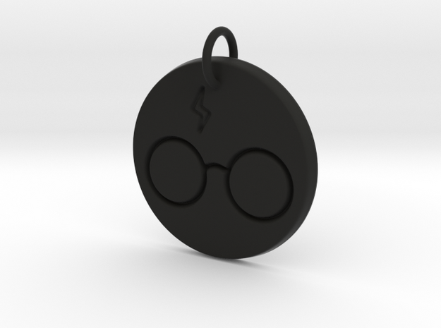 Harry Potter Keychain in Black Premium Versatile Plastic