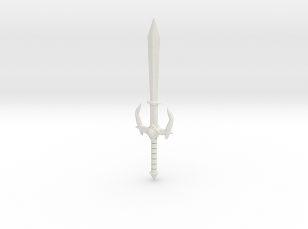 demon sword 1 in White Natural Versatile Plastic