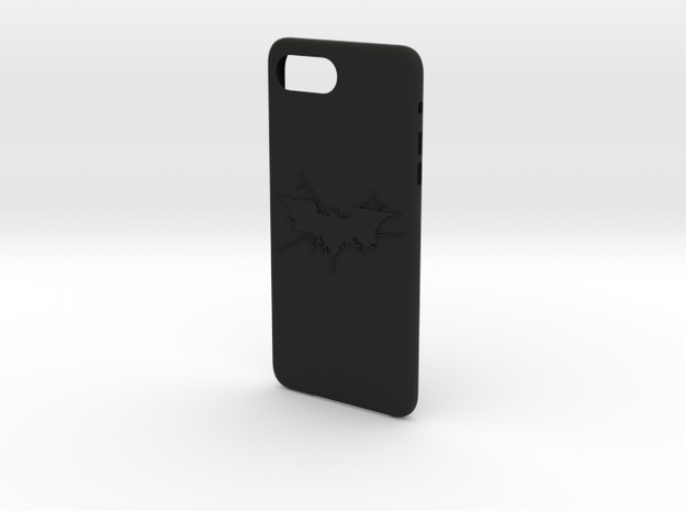 cases iphone 7 plus thema batman in Black Premium Versatile Plastic: Medium