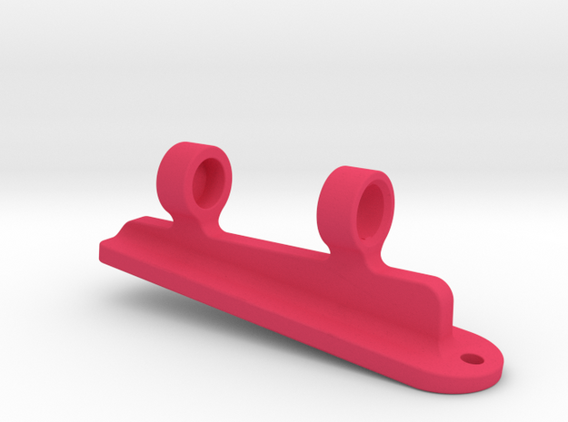 6.5 degree Pinball Playfield Spirit Level in Pink Processed Versatile Plastic
