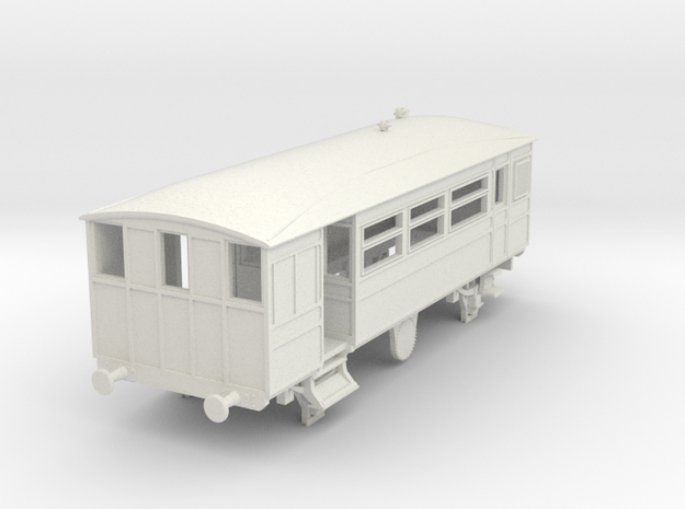 o-64-kesr-steam-railcar-1 in White Natural Versatile Plastic