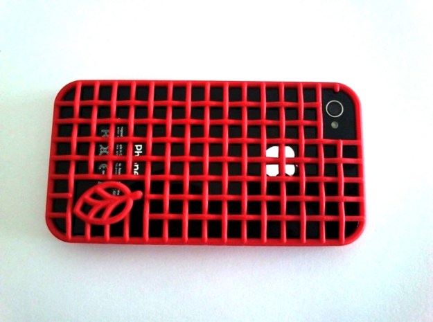 woven case in Red Processed Versatile Plastic