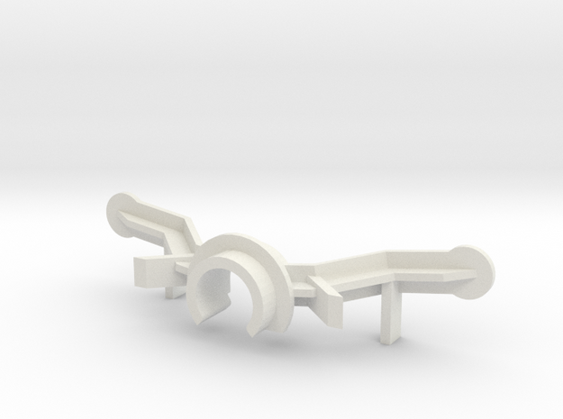 PSSX00104 body adapter for Scalextric AMG GT3 in White Natural Versatile Plastic