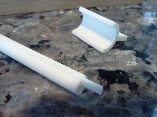 R-hop™ Installation Aid (sandpaper retention rod)  in White Natural Versatile Plastic