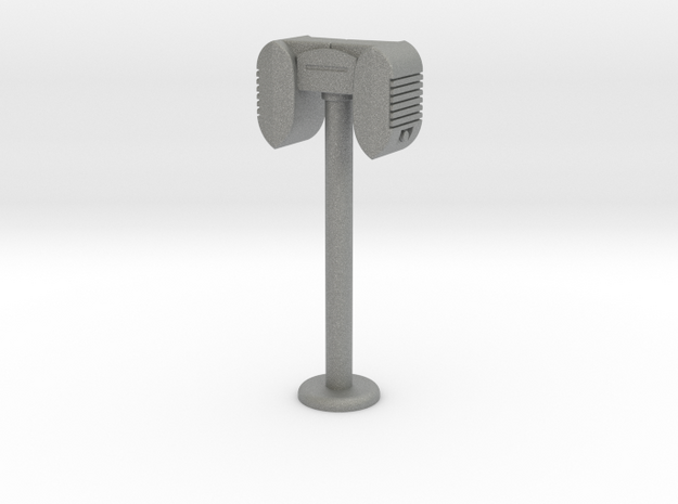 Drive-In Speaker & Stand  - 1:7.5 (with base) in Gray PA12