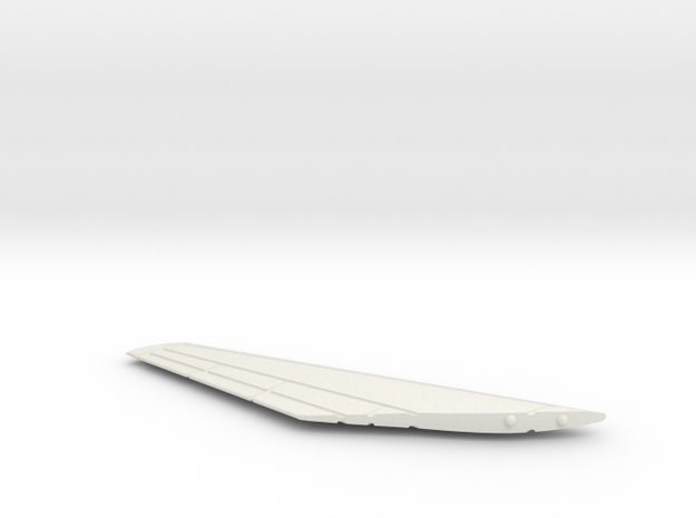 F-111A-144scale-WingsBack-02-Wing-Left in White Natural Versatile Plastic