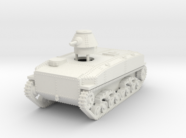1/87 (HO) SR-I I-Go amphibious tank in White Natural Versatile Plastic
