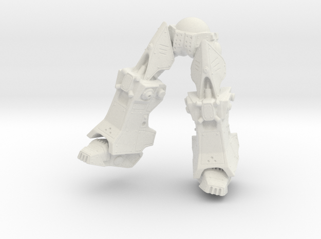 Fireborn Soldier Legs in White Natural Versatile Plastic