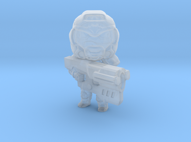 Space Soldier in Smooth Fine Detail Plastic
