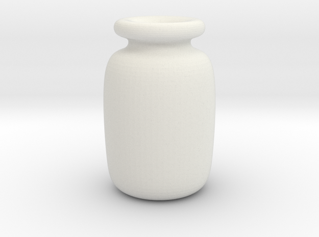 bottle in White Natural Versatile Plastic