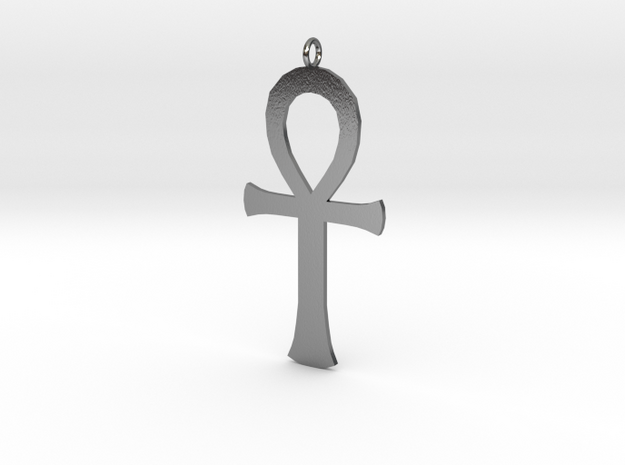 ankh in Polished Silver
