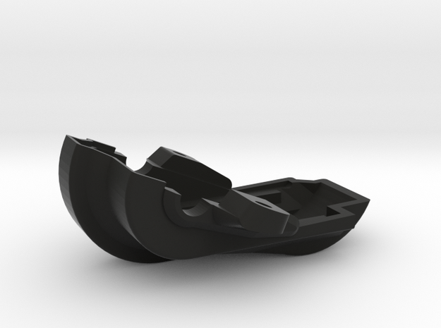 Pont AV Lower part - Front Axle Lower in Black Natural Versatile Plastic