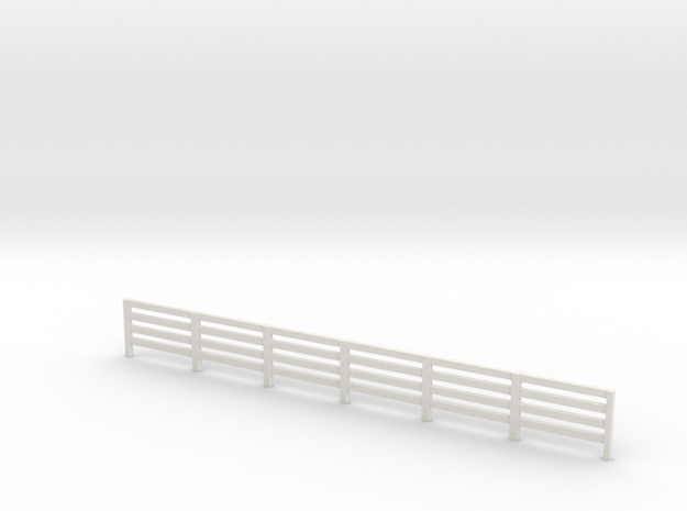oo gauge fence in White Natural Versatile Plastic