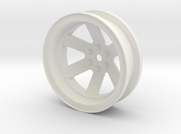 MG Crawlers Micro Tractor Tire Rim in White Natural Versatile Plastic