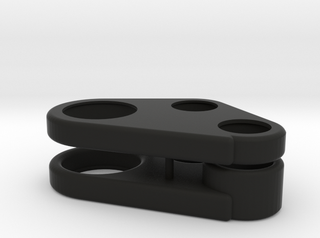 Pont AV Gear case - Front Axle Gear Case in Black Natural Versatile Plastic