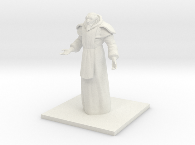 Cultist in White Natural Versatile Plastic