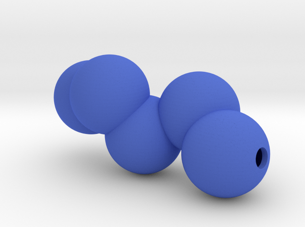 Neckbubbles in Blue Processed Versatile Plastic