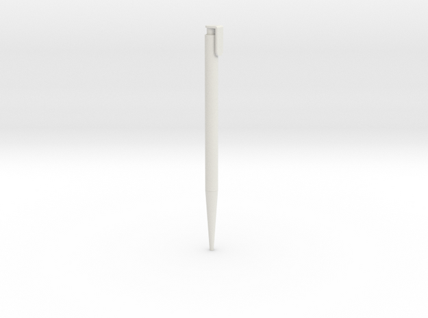 Pen in White Natural Versatile Plastic