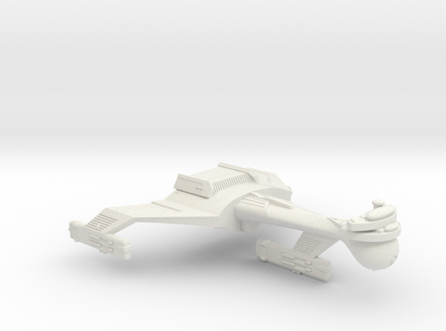 3125 Scale Klingon C5 Light Dreadnought WEM in White Natural Versatile Plastic