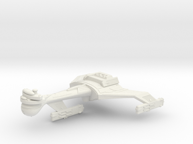 3125 Scale Klingon C5K Refitted Light Dreadnought in White Natural Versatile Plastic