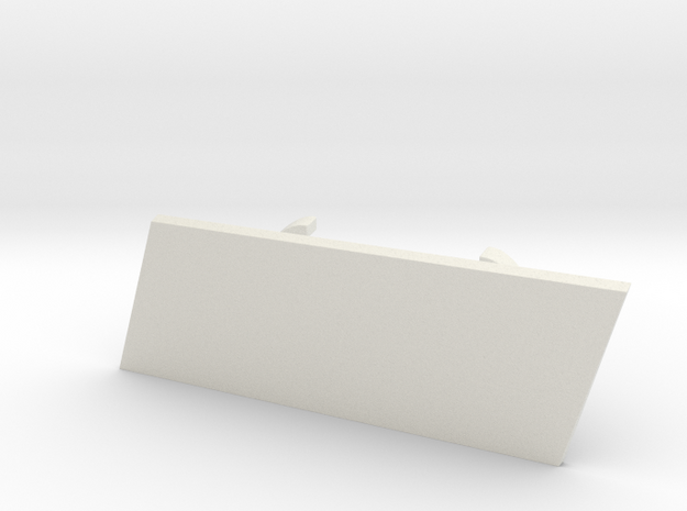 B8/8.5 S4 RS Grill Bracket in White Natural Versatile Plastic