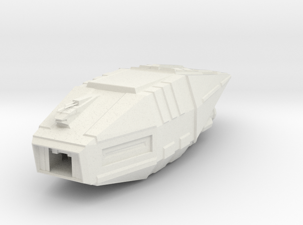 5000 Ton-Falk class Star Wars in White Natural Versatile Plastic