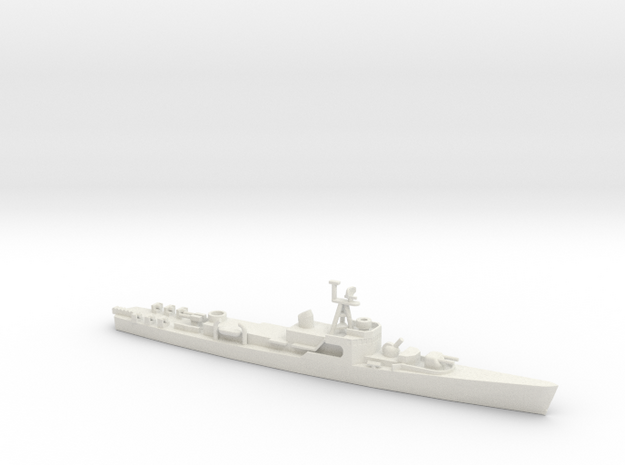 1/600 Scale Dealey Class Weapon Alpha in White Natural Versatile Plastic
