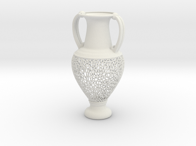 Vase 1717GV in White Natural Versatile Plastic
