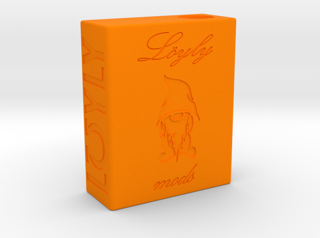 Löyly Series Squonker in Orange Processed Versatile Plastic