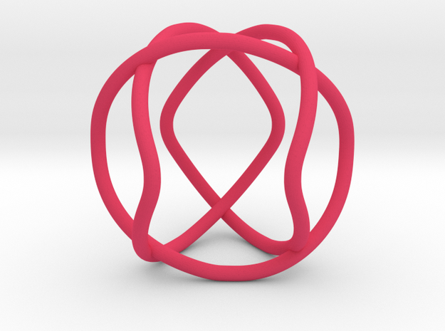 Link with Dihedral Symmetry in Pink Processed Versatile Plastic