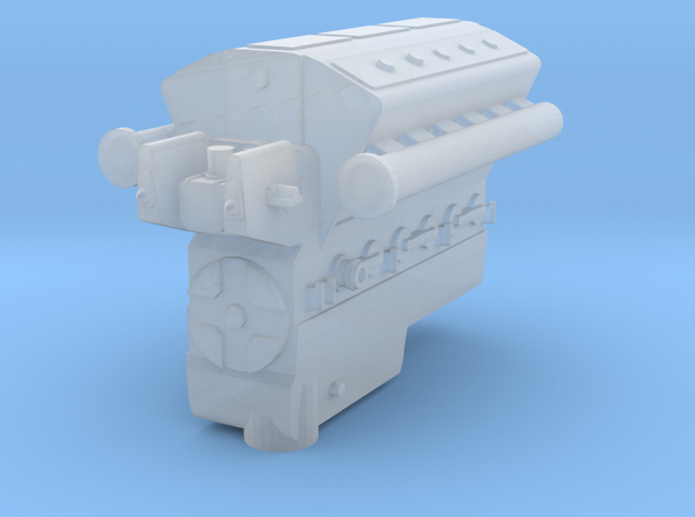 Loco engine in Tan Fine Detail Plastic