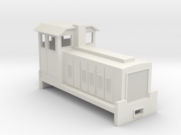 HOn30 Australian Cane Locomotive 3 "Meg" in White Natural Versatile Plastic
