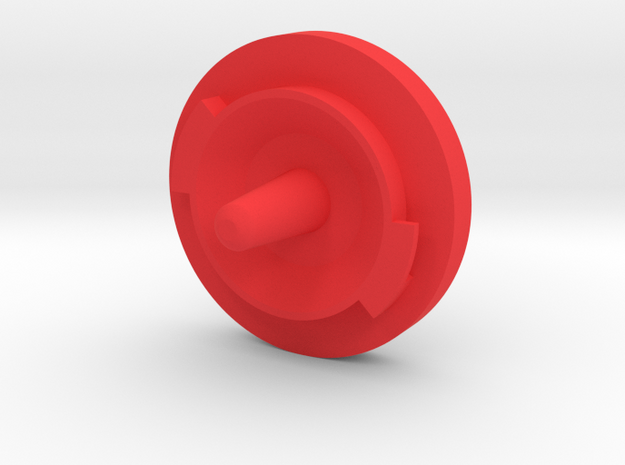 VSKF AirSoft SafePlug V2_end in Red Processed Versatile Plastic