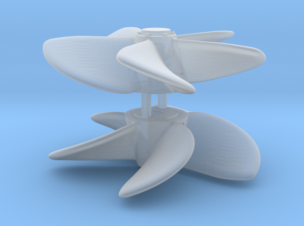  ASD 2810 MKI - Propeller (2 pcs) in Tan Fine Detail Plastic