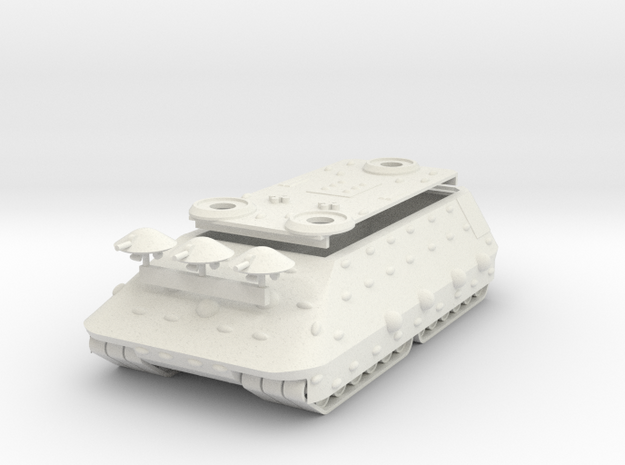 Bolo Mk 33 Land Battleship in White Natural Versatile Plastic: 1:1000