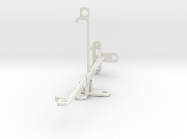 Asus ROG Phone tripod & stabilizer mount in White Natural Versatile Plastic