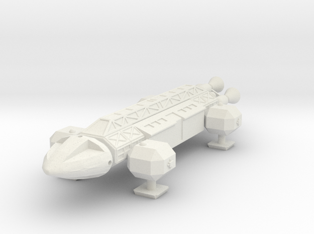 SF01A Space Transport (1/200) in White Natural Versatile Plastic