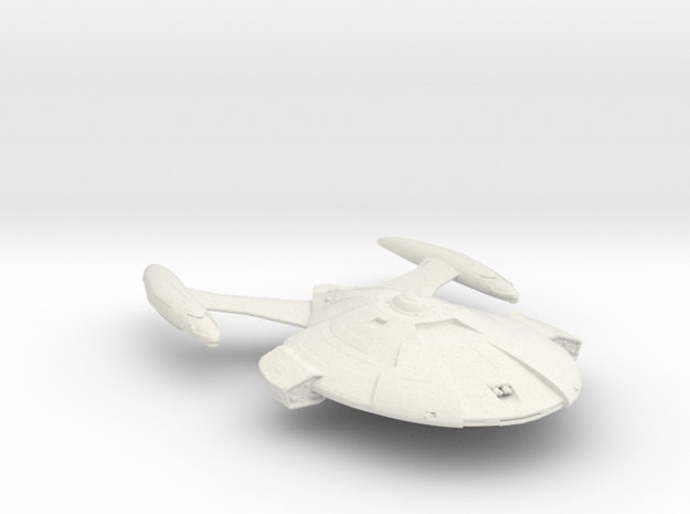 USS Samuel B Roberts in White Natural Versatile Plastic