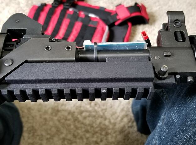 LCT SR-3M Bottom Rail in Black Natural Versatile Plastic